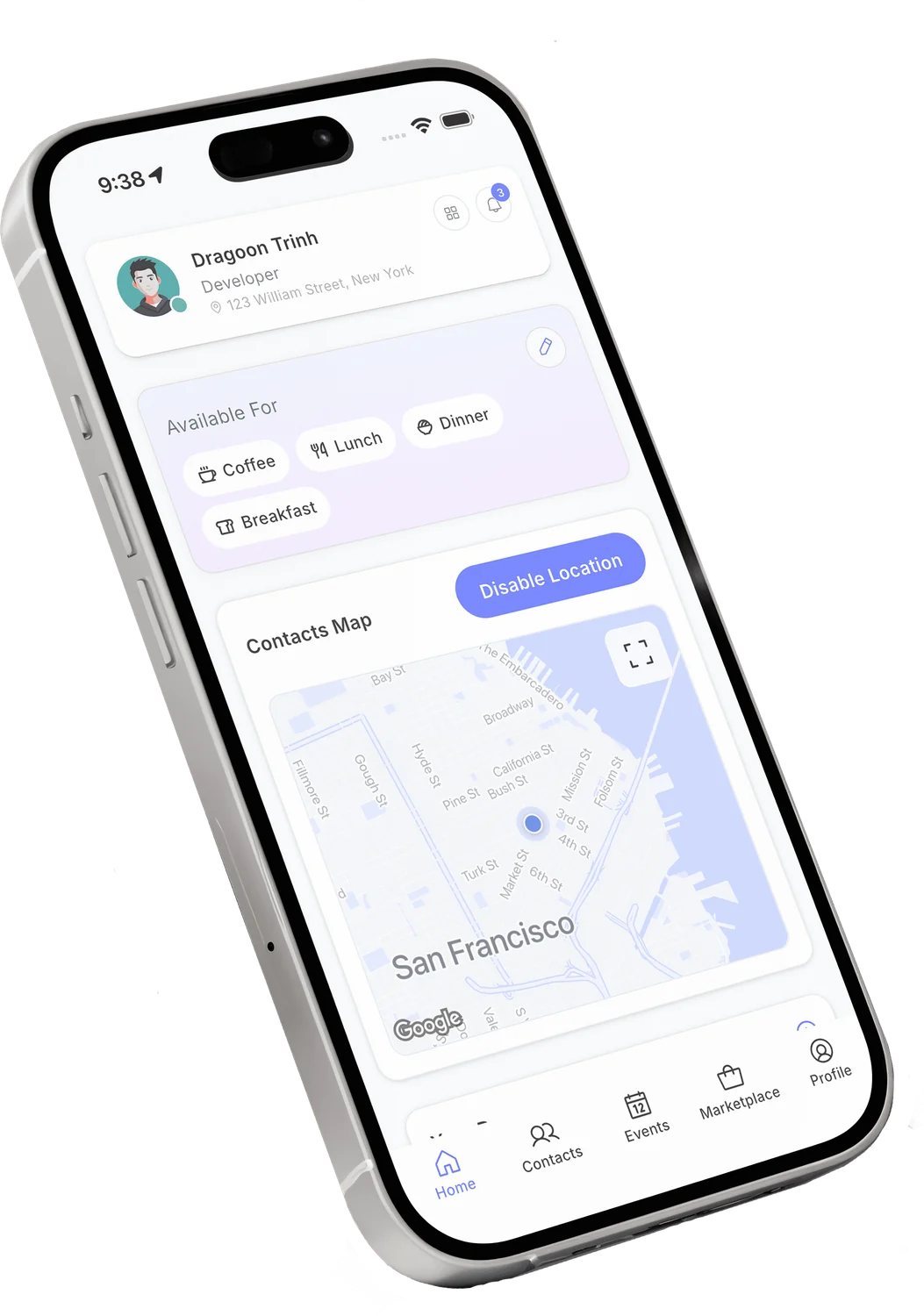 AIO Link app on iPhone